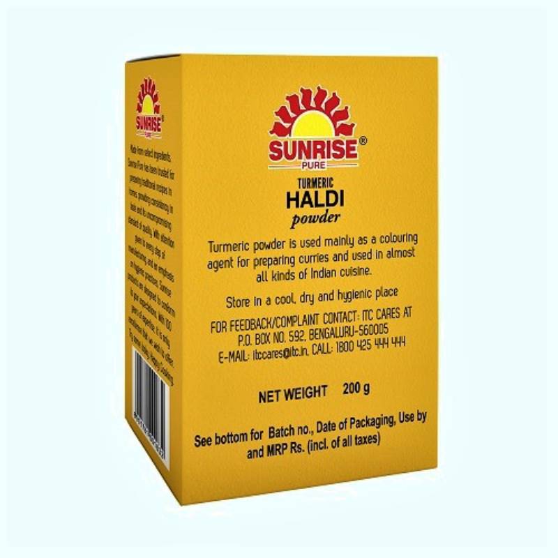 Sunrise Turmeric Powder/Arisina Pudi, 200 g