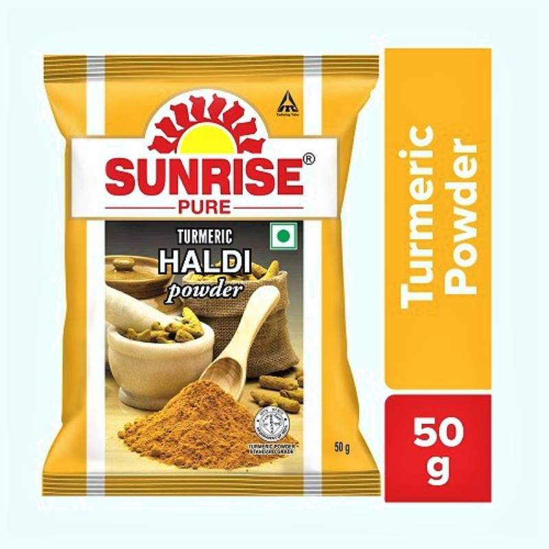 Sunrise Turmeric Powder/Arisina Pudi, 50 g