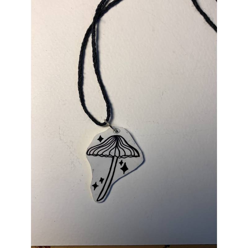 Mushroom Necklace