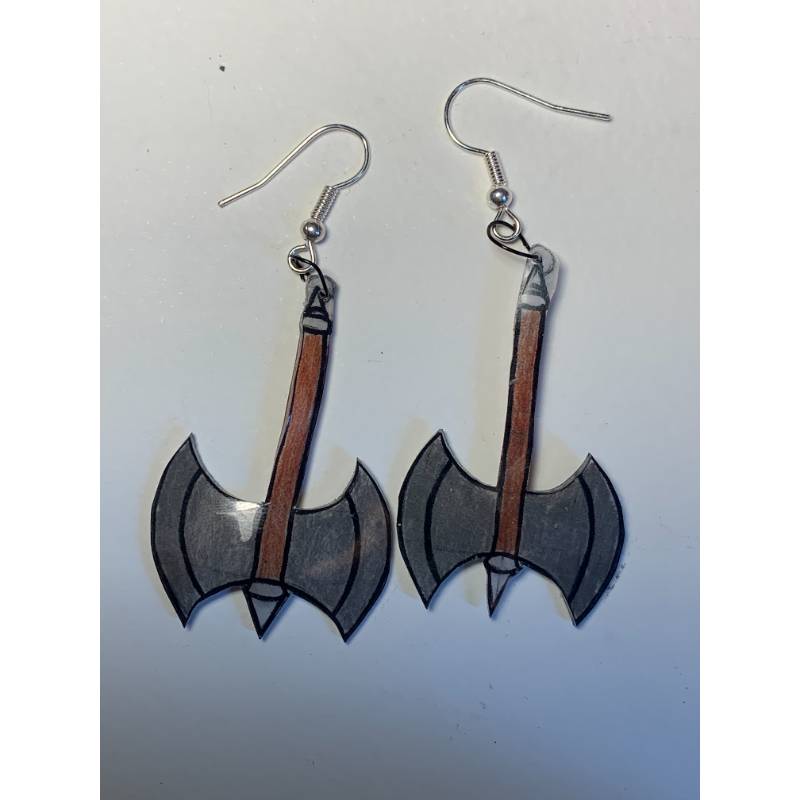 Battle axe Earrings