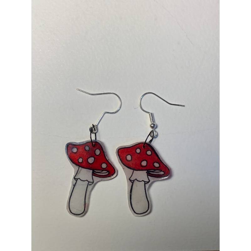 Mushroom Earrings