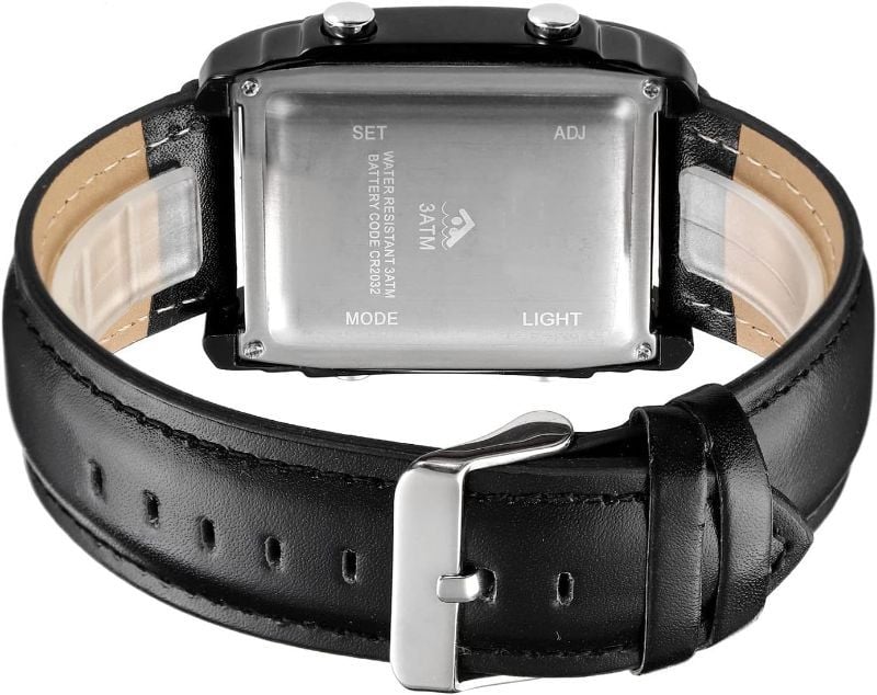 Original Skmei 1868 Boys New Style Design Famous Watch Digital Analog Mens Wrist Watches for Men Luxury Watch - Without Box - Black With Golden Case