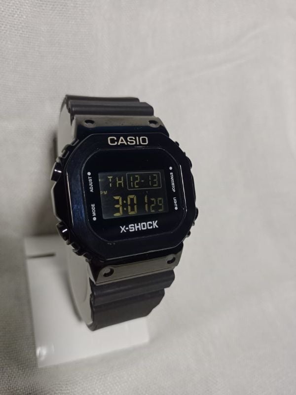 Casio X-SHOCK Classic Square Digital Watch - Black Resin, Shock-Resistant, Day/Date/Time Display, Water Resistant Sport Watch ( without box)