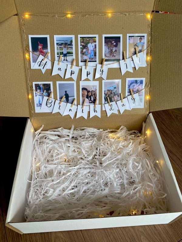 Caja decorada