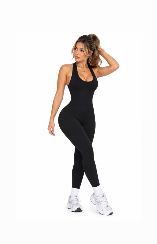 Jumpsuit deportivo negro