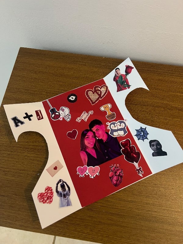 Carta a mano personalizada
