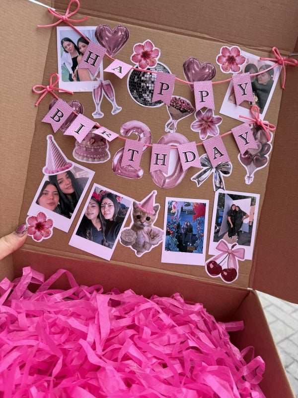 Caja decorada