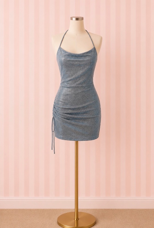 Vestido Luna Plateada