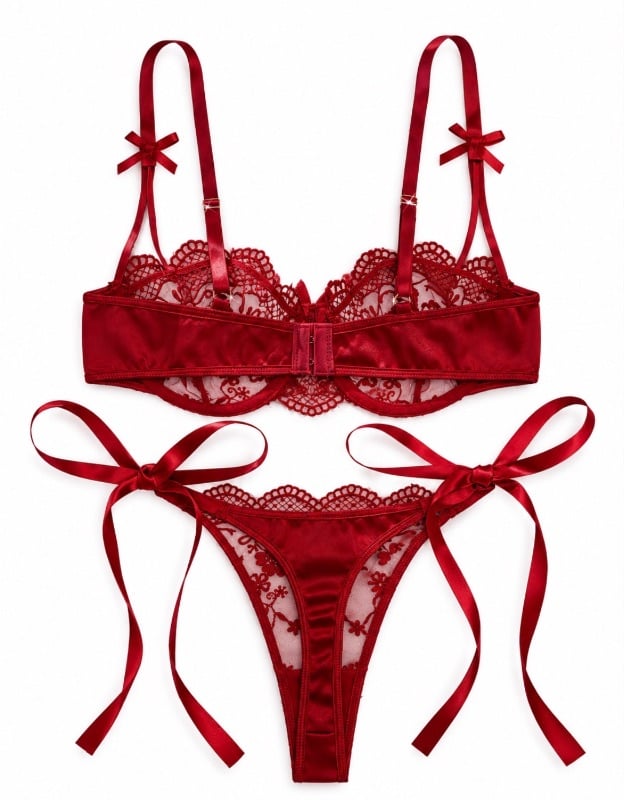 Lencería red passion