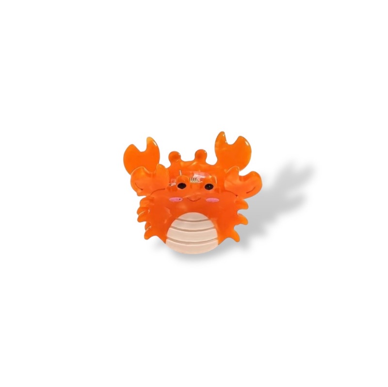 Coralina mini hair clip acetato de celulosa