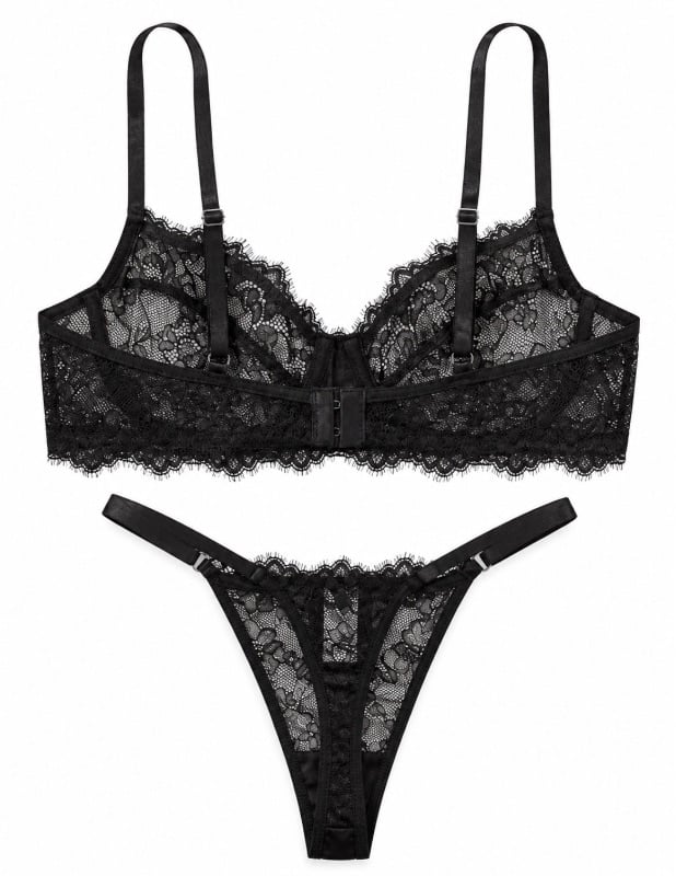 Lencería black passion