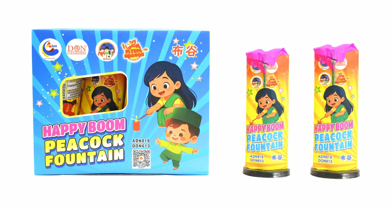 163. Fountain Peacock