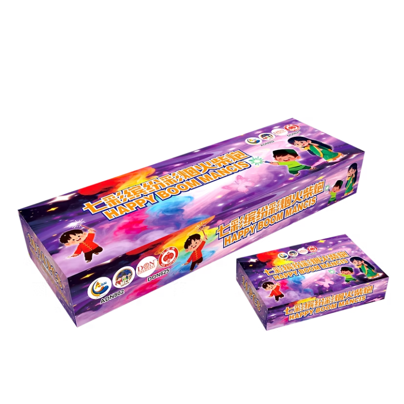 8. Rainbow Smoke Mancis - (Warna Warni)