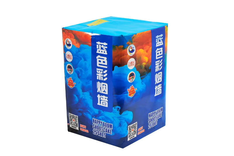 122. 9 inch 25 Daylight Smoke Wall (Blue -Combine) Gender Reveal