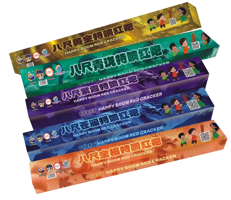 92. 8 Kaki (Gold, Green, Purple, Orange, Blue) Mixed Pack