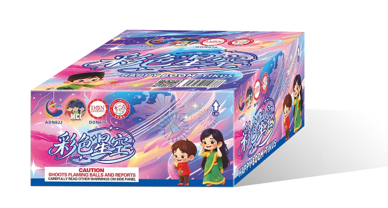 137. 100 Kali Flying Fountain