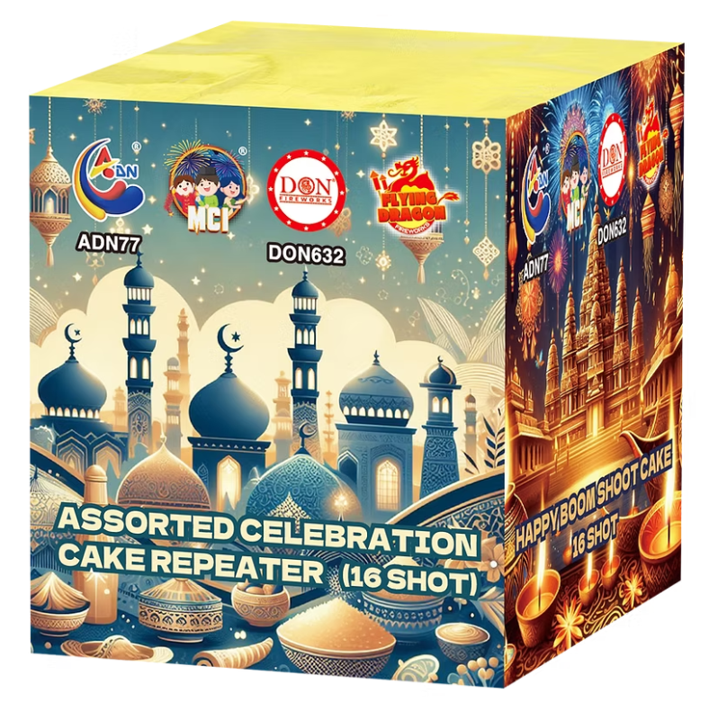 105. 4 inch 16 Shoot Cake