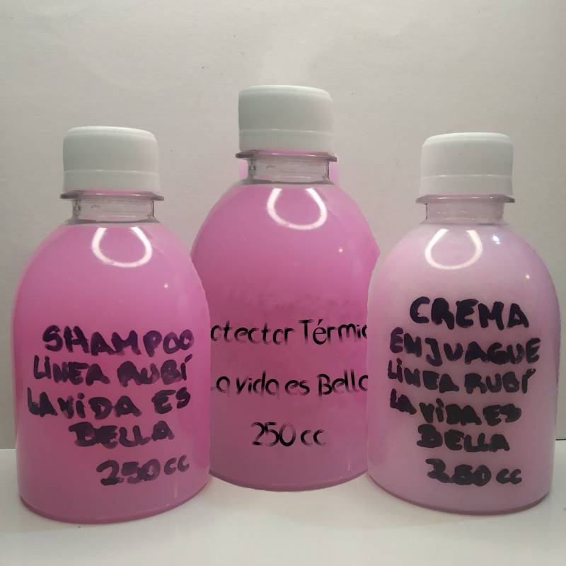 Shampoo, Acondicionador, y Protector Termico. los 3 a precio de 1