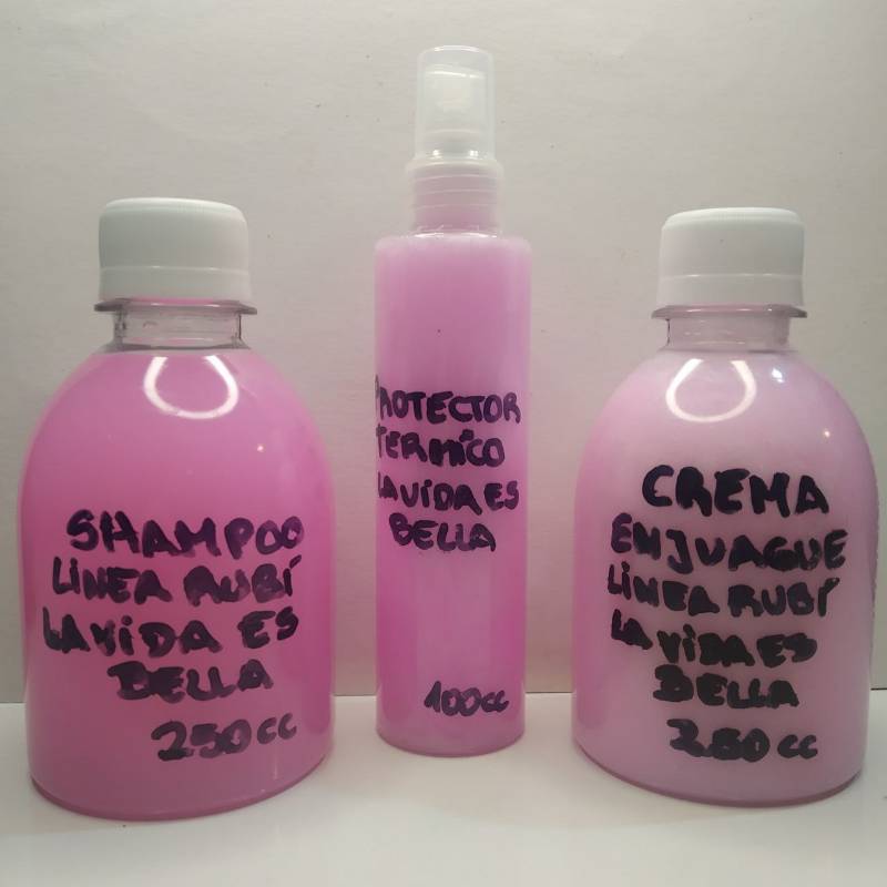 Shampoo, Acondicionador, y Protector Termico. los 3 a precio de 1