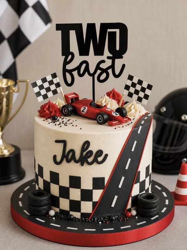 Racing Car Cakes