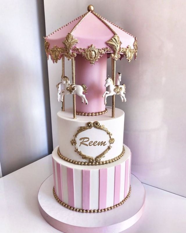 carousel cakes