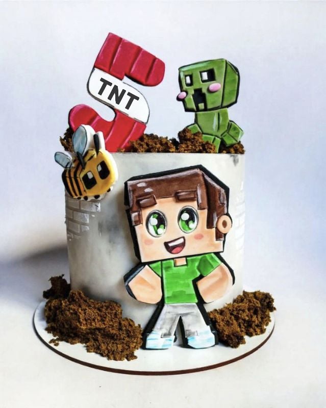Minecraft Cakes