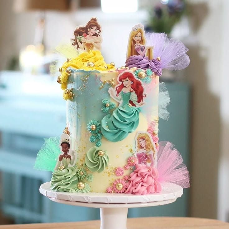 Disney Princess Cakes
