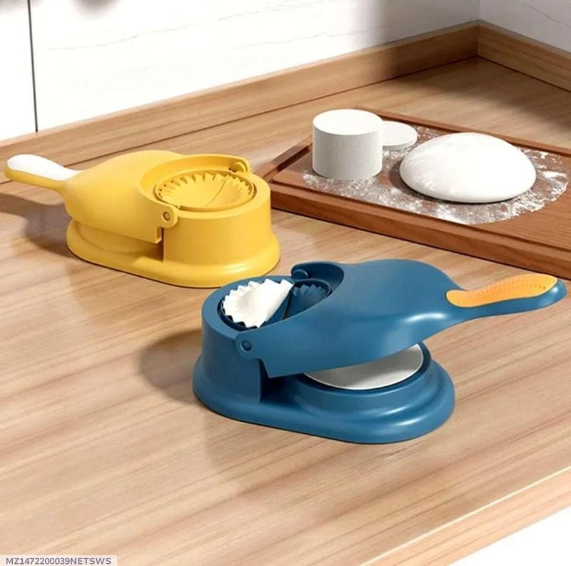 2-in-1 Dumpling Mould Kit Samosa Maker Plastic Multicolor