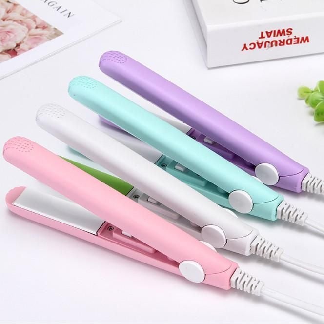 Mini Hair Straightener Multicolor Portable Corded Electric
