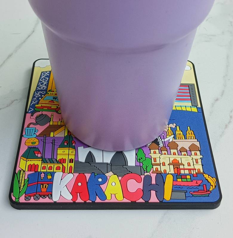 Karachi Tea Coaster