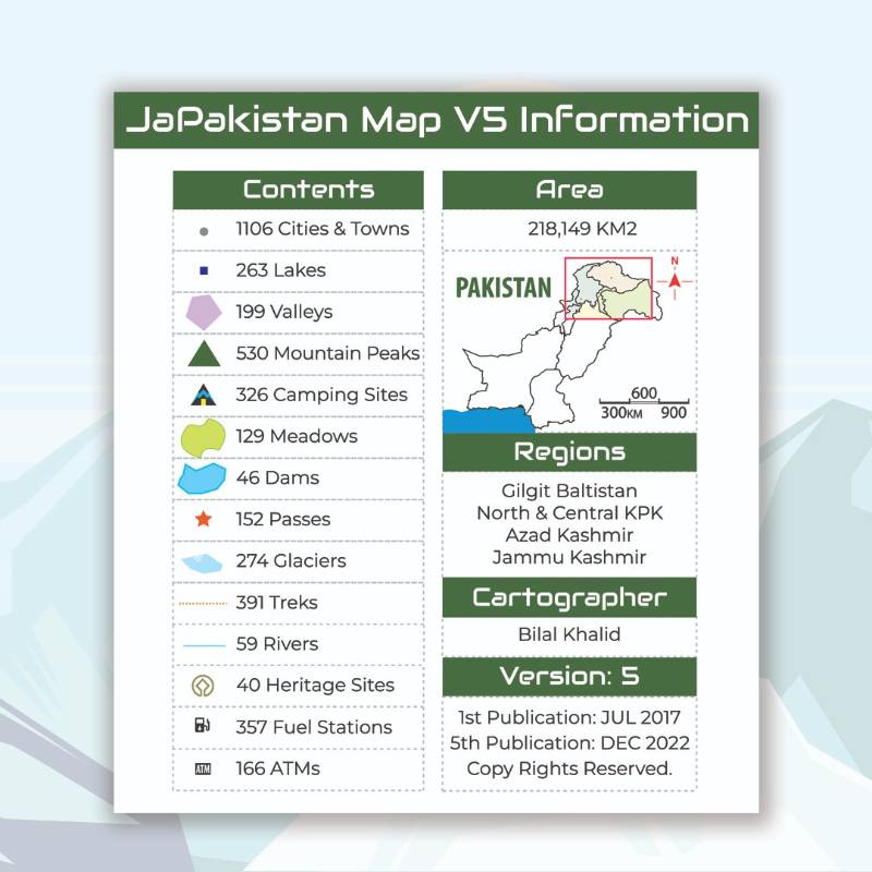 JaPakistan Map (North) Version 5