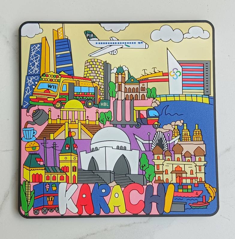 Karachi Tea Coaster