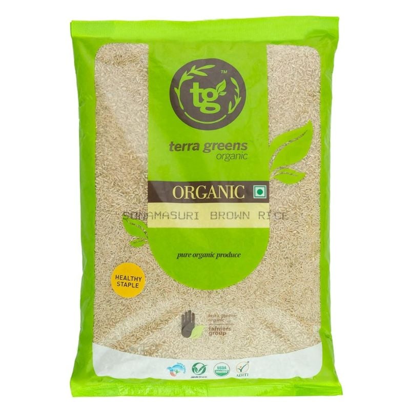 Terra Greens Sonamasuri Brown Rice 5KG