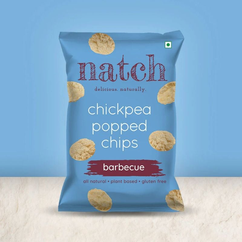 Natch Chickpea Popped Chips Barbecue