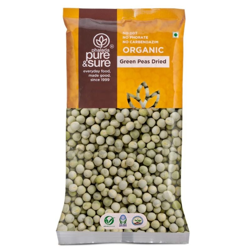 Phalada Pure & Sure Green Peas Dried 500G