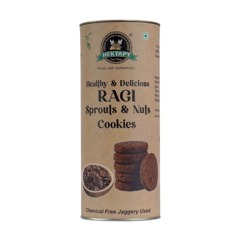 Hektapy Ragi Sprouts & Nuts Cookies