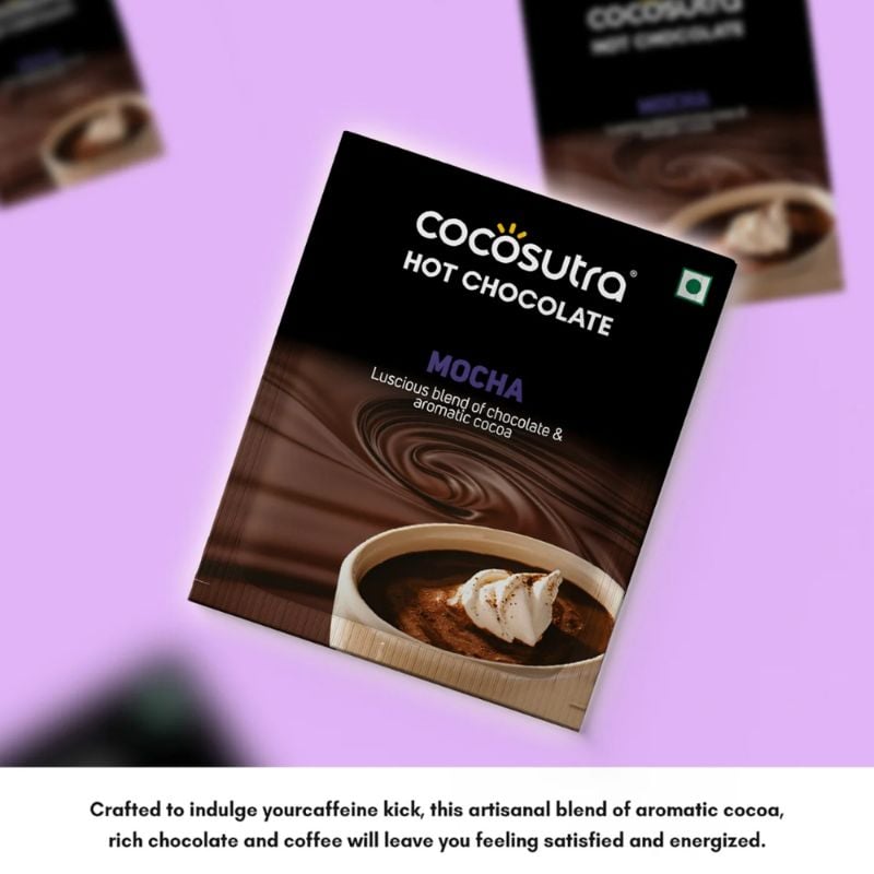 Cocosutra Mocha Hot Chocolate 20G