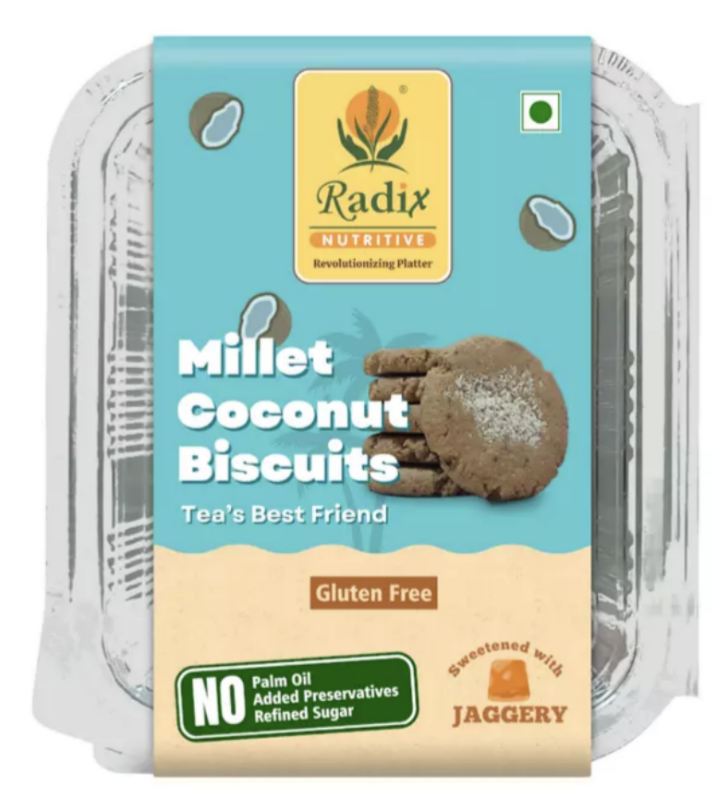 Radix Nutritive Millet Coconut Biscuits