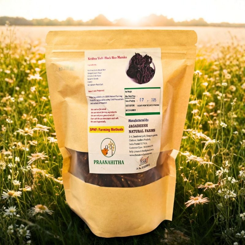 Praanahitha Black Rice Muruku