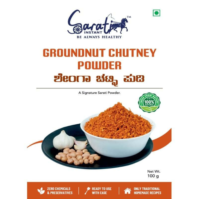 Sarati Groundnut Chutney Powder