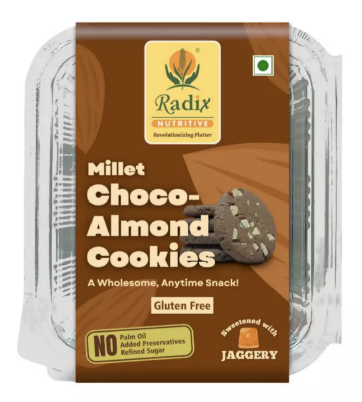 Radix Nutritive Millet Choco - Almond Cookies