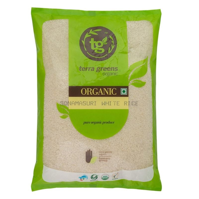 Terra Greens Sonamasuri White Rice 5KG