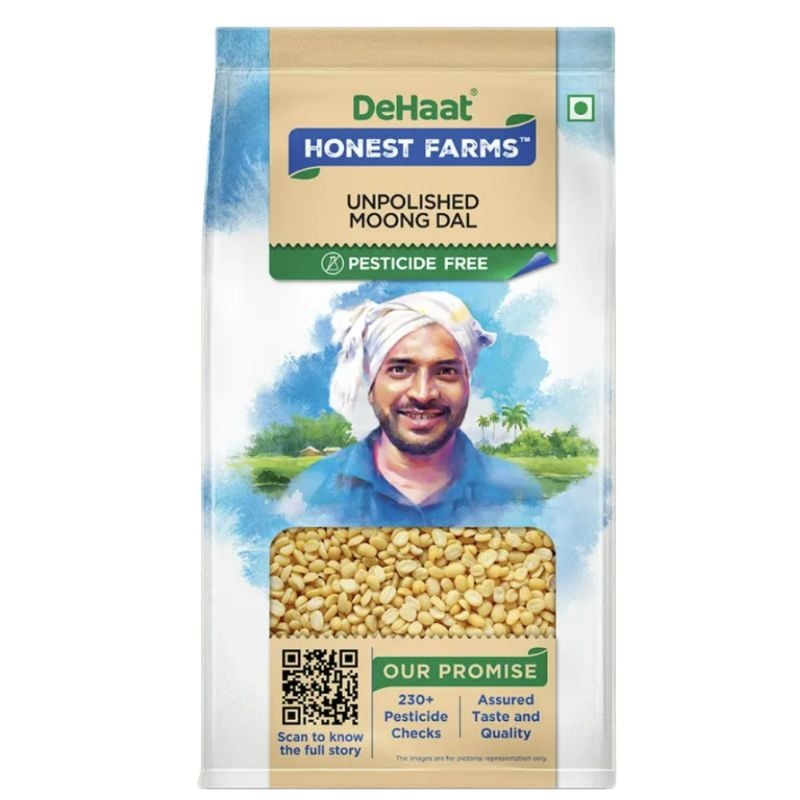 DeHaat Unpolished Moong Dal 1KG