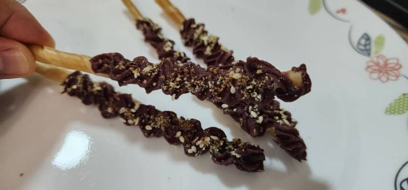 Duck Swirl Chew Stick | Batang Kunyah Bersalut Daging Itik (10pcs)