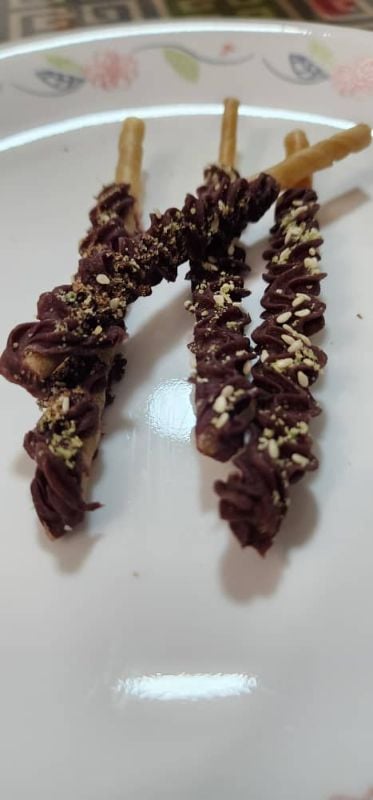 Duck Swirl Chew Stick | Batang Kunyah Bersalut Daging Itik (10pcs)