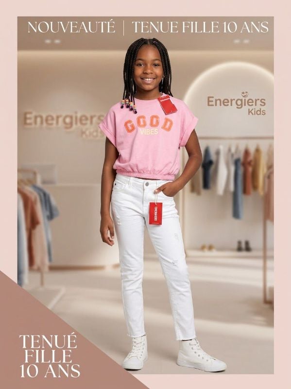 Jeans et tee- shirt white