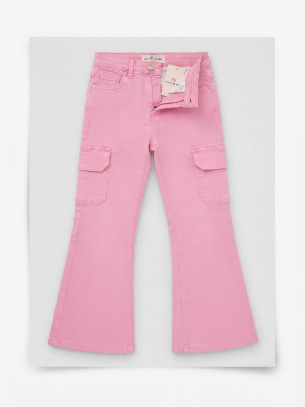 Pentalon Gros bas rose