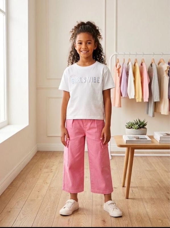Pantalon chasseur et tee- shirt Goergy