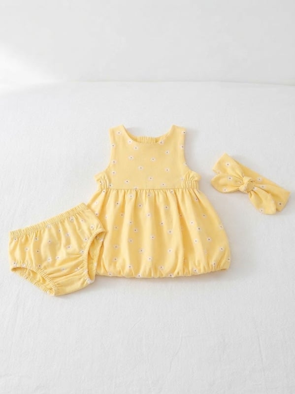 3 pièces Robe + Culotte + Bandeau AWA