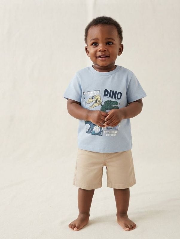 Culotte et tee- shirt DINO